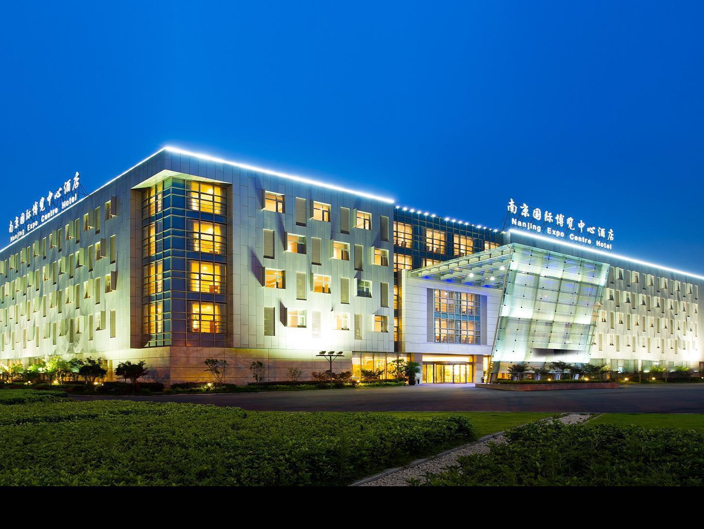 Nanjing Expo Center Hotel Exteriör bild